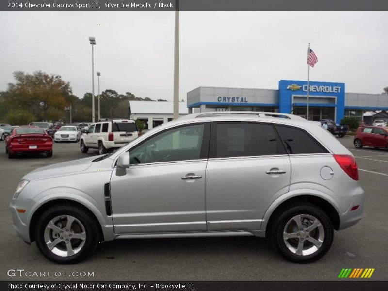 Silver Ice Metallic / Black 2014 Chevrolet Captiva Sport LT
