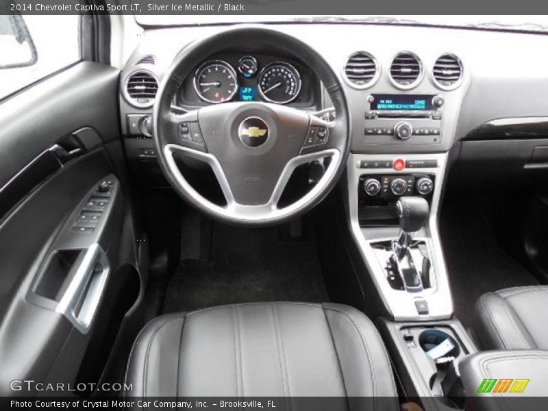 Silver Ice Metallic / Black 2014 Chevrolet Captiva Sport LT