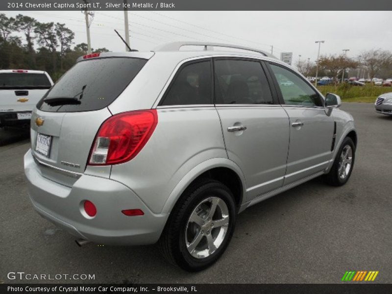 Silver Ice Metallic / Black 2014 Chevrolet Captiva Sport LT