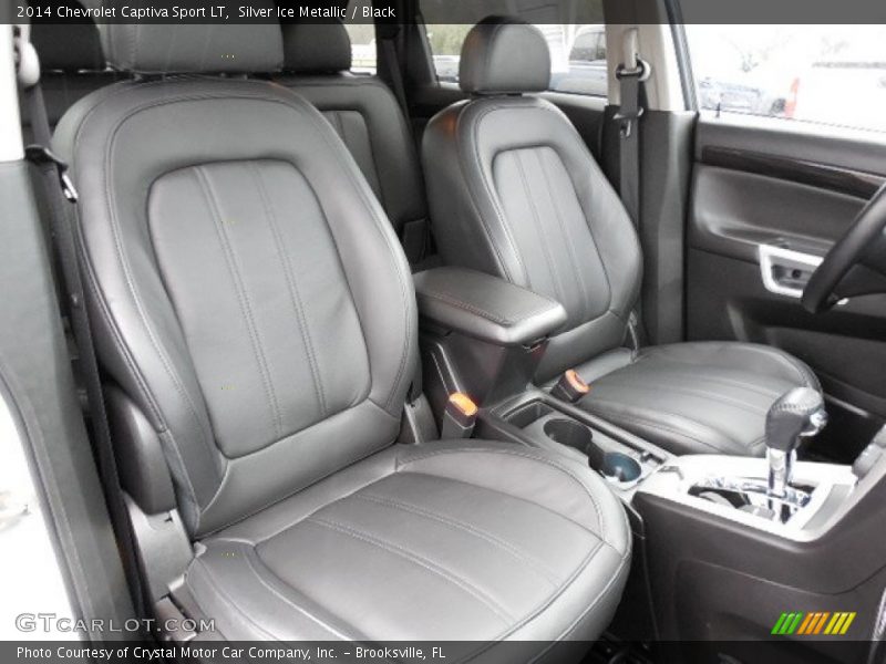 Front Seat of 2014 Captiva Sport LT