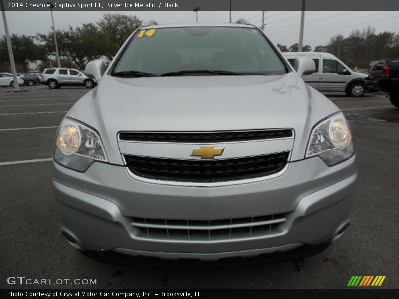 Silver Ice Metallic / Black 2014 Chevrolet Captiva Sport LT
