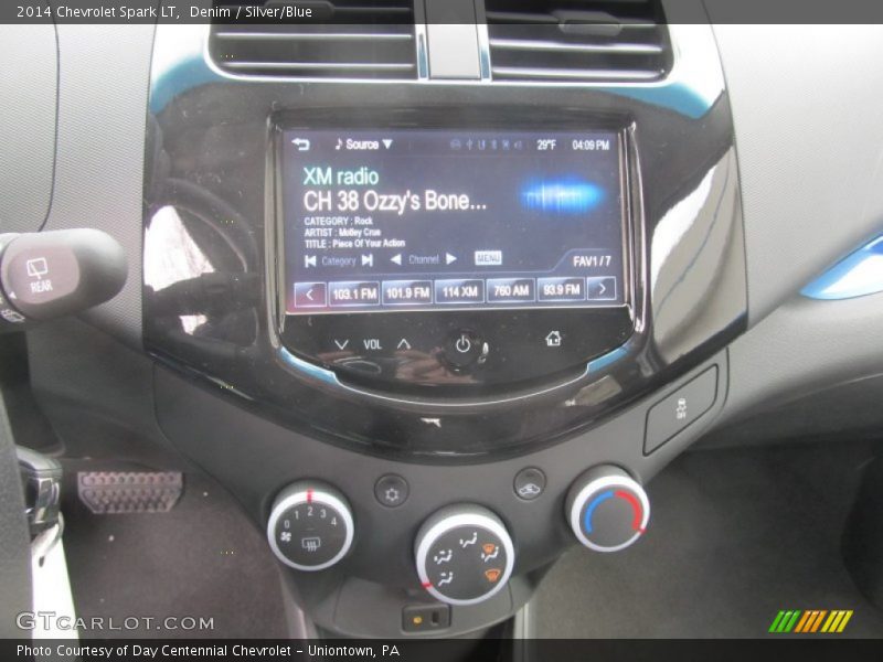 Denim / Silver/Blue 2014 Chevrolet Spark LT