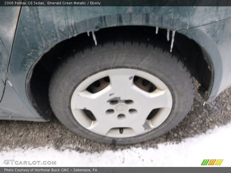 Emerald Green Metallic / Ebony 2006 Pontiac G6 Sedan
