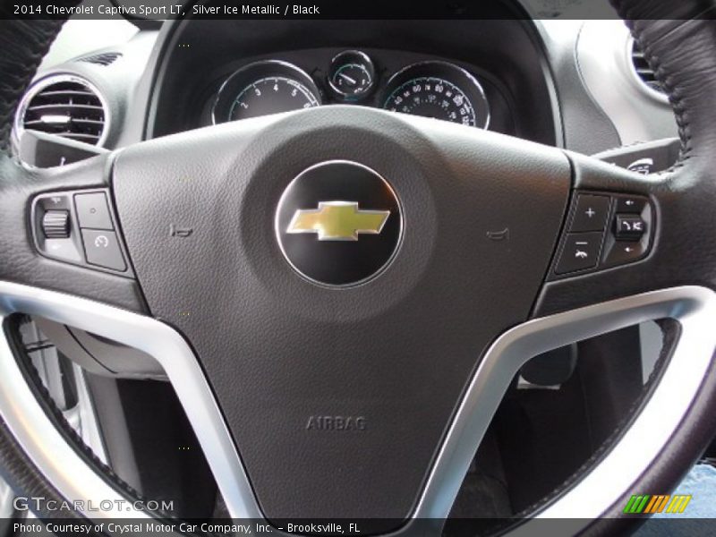 Silver Ice Metallic / Black 2014 Chevrolet Captiva Sport LT