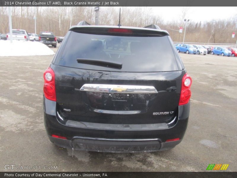 Black Granite Metallic / Jet Black 2014 Chevrolet Equinox LT AWD