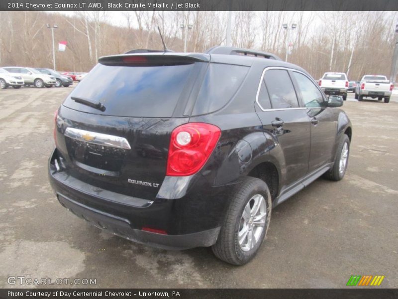 Black Granite Metallic / Jet Black 2014 Chevrolet Equinox LT AWD