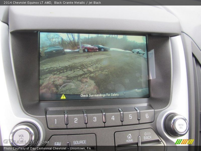 Black Granite Metallic / Jet Black 2014 Chevrolet Equinox LT AWD