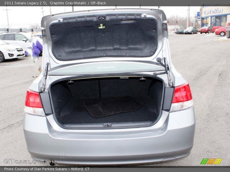 Graphite Gray Metallic / Off-Black 2011 Subaru Legacy 2.5i