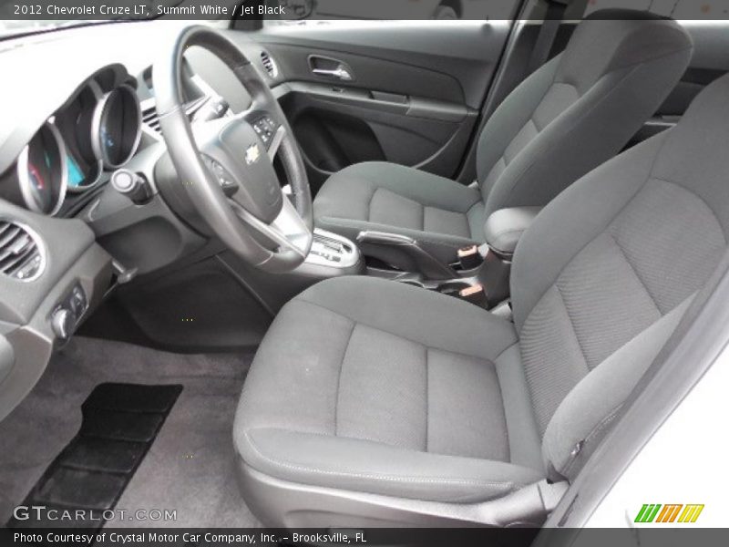 Summit White / Jet Black 2012 Chevrolet Cruze LT