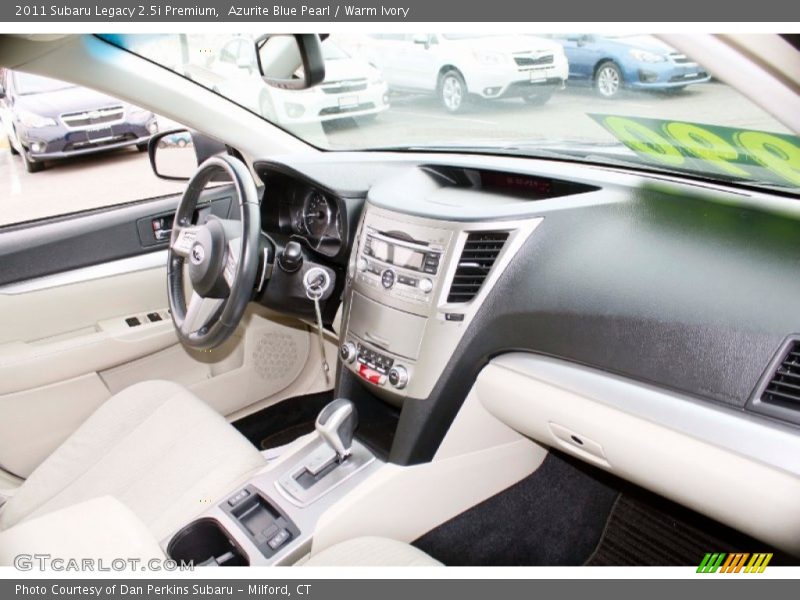 Azurite Blue Pearl / Warm Ivory 2011 Subaru Legacy 2.5i Premium