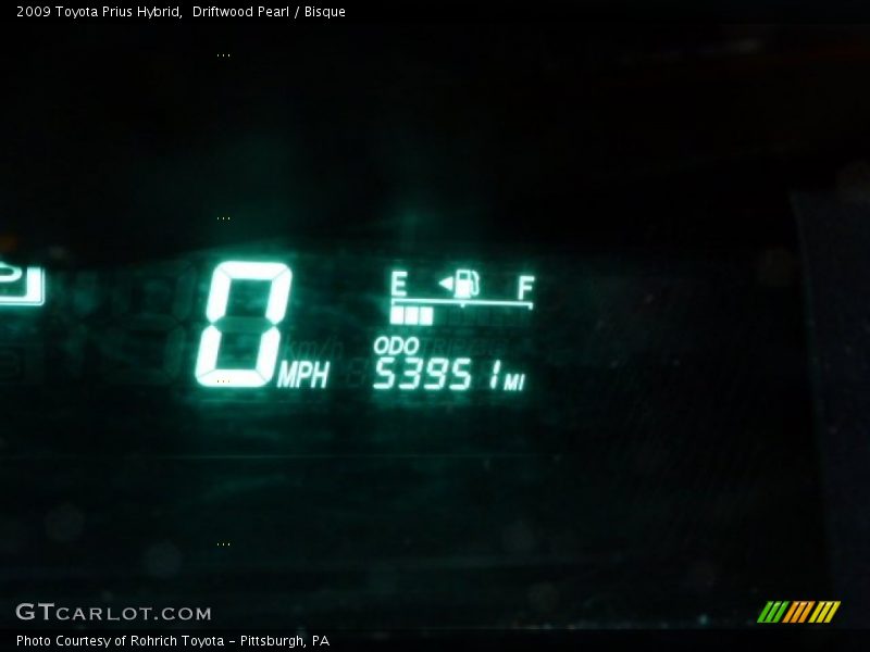 Driftwood Pearl / Bisque 2009 Toyota Prius Hybrid