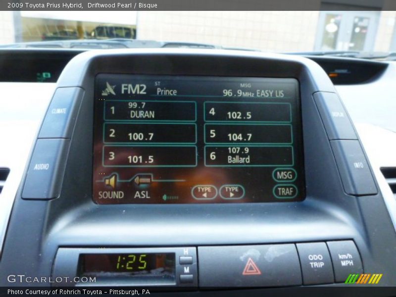 Driftwood Pearl / Bisque 2009 Toyota Prius Hybrid