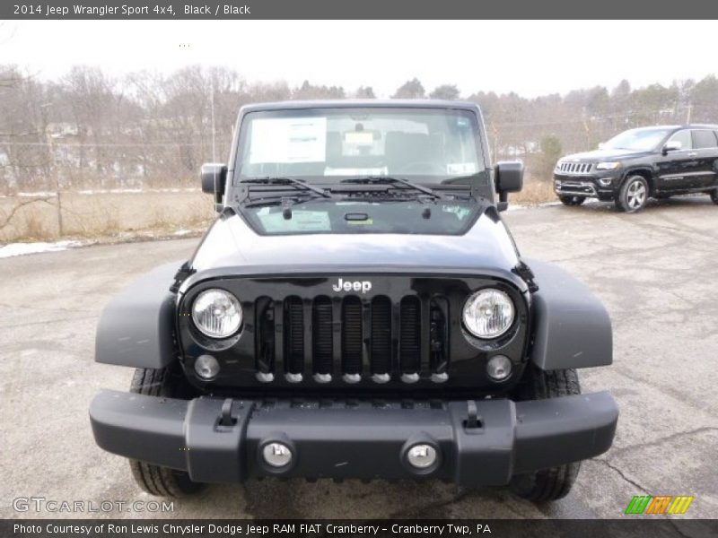Black / Black 2014 Jeep Wrangler Sport 4x4