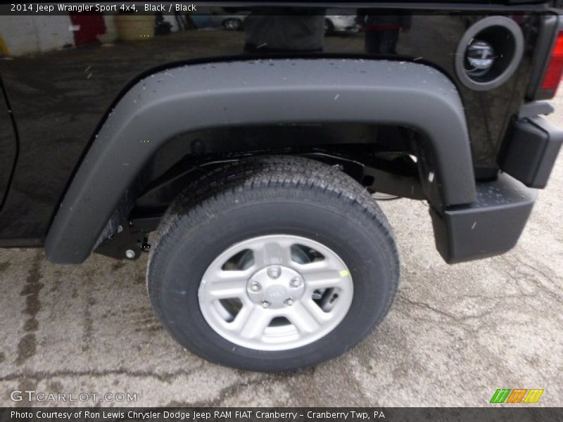 Black / Black 2014 Jeep Wrangler Sport 4x4