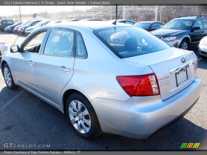 Spark Silver Metallic / Carbon Black 2011 Subaru Impreza 2.5i Sedan