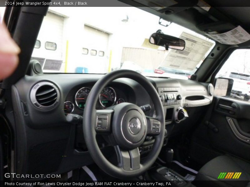 Black / Black 2014 Jeep Wrangler Sport 4x4