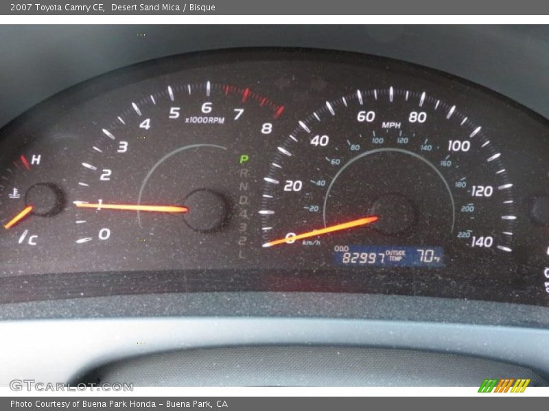 Desert Sand Mica / Bisque 2007 Toyota Camry CE