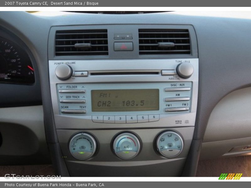 Desert Sand Mica / Bisque 2007 Toyota Camry CE