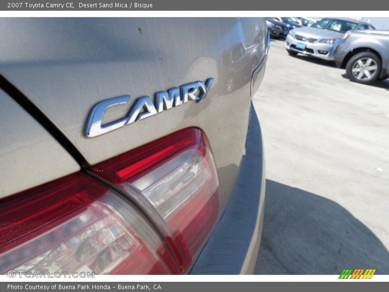 Desert Sand Mica / Bisque 2007 Toyota Camry CE