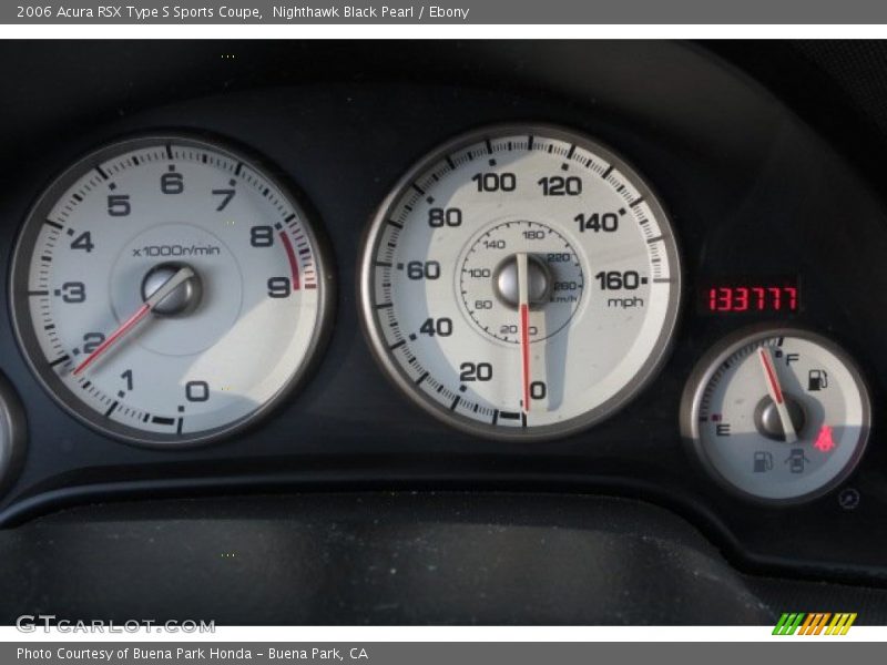 Nighthawk Black Pearl / Ebony 2006 Acura RSX Type S Sports Coupe
