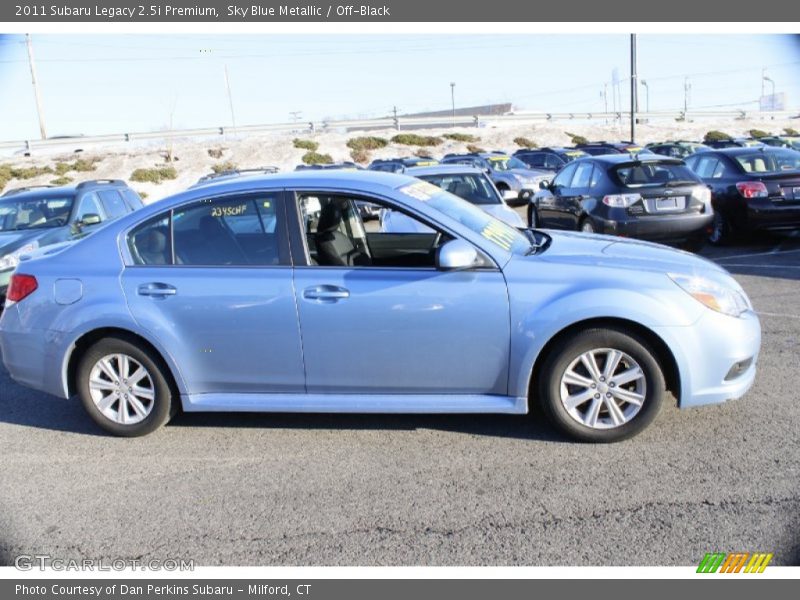 Sky Blue Metallic / Off-Black 2011 Subaru Legacy 2.5i Premium