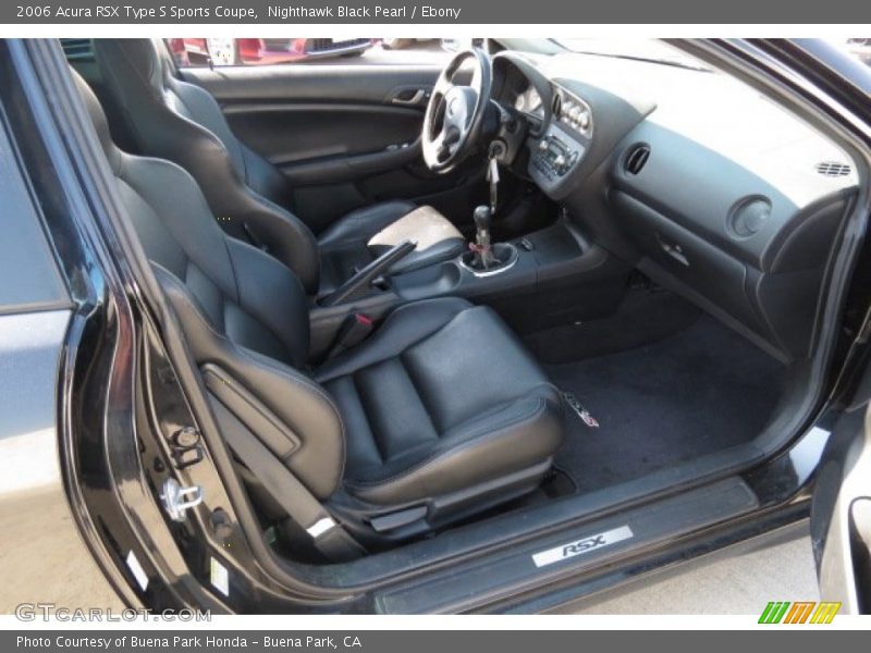 Nighthawk Black Pearl / Ebony 2006 Acura RSX Type S Sports Coupe