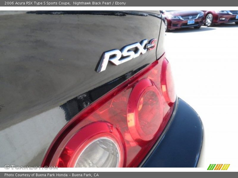 Nighthawk Black Pearl / Ebony 2006 Acura RSX Type S Sports Coupe