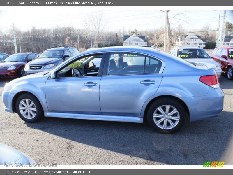 Sky Blue Metallic / Off-Black 2011 Subaru Legacy 2.5i Premium