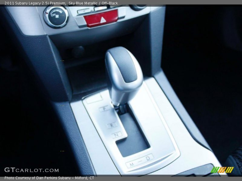 Sky Blue Metallic / Off-Black 2011 Subaru Legacy 2.5i Premium