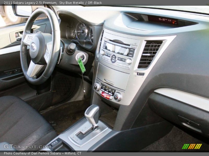 Sky Blue Metallic / Off-Black 2011 Subaru Legacy 2.5i Premium