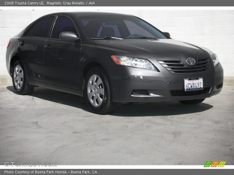 Magnetic Gray Metallic / Ash 2008 Toyota Camry LE