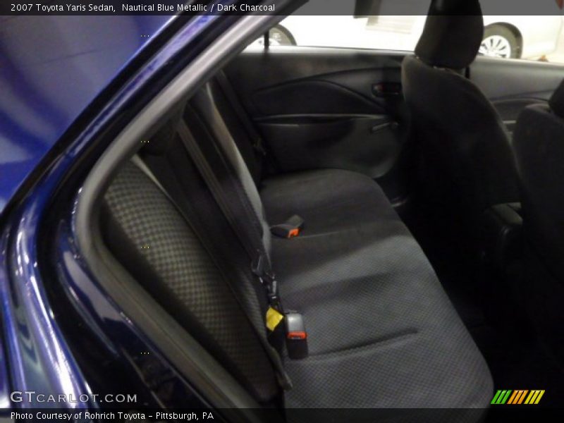 Nautical Blue Metallic / Dark Charcoal 2007 Toyota Yaris Sedan