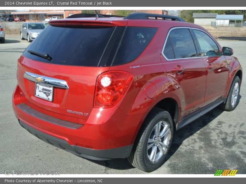 Crystal Red Tintcoat / Jet Black 2014 Chevrolet Equinox LT