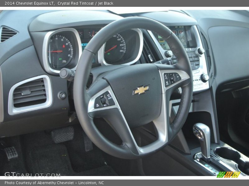 Crystal Red Tintcoat / Jet Black 2014 Chevrolet Equinox LT