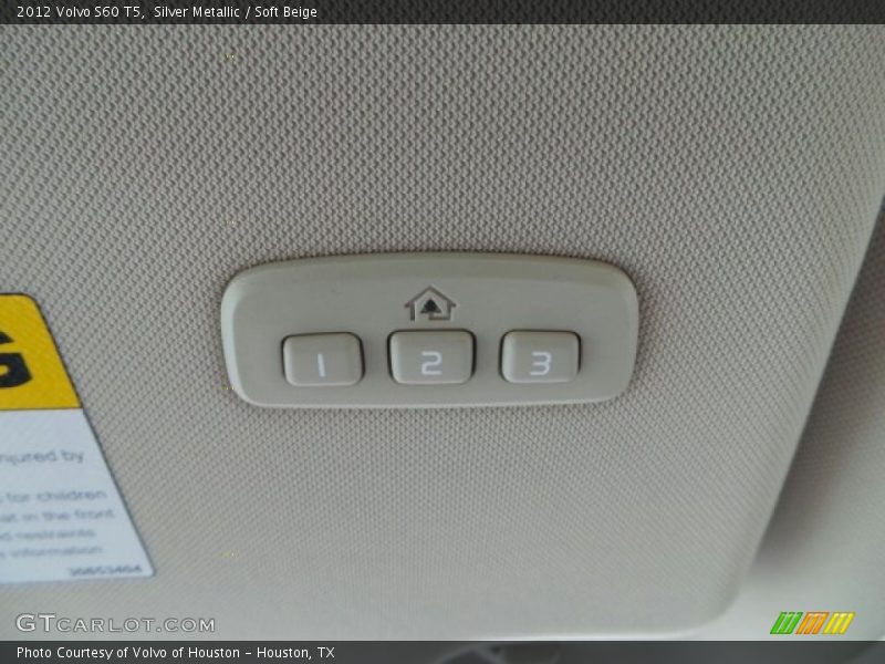 Silver Metallic / Soft Beige 2012 Volvo S60 T5