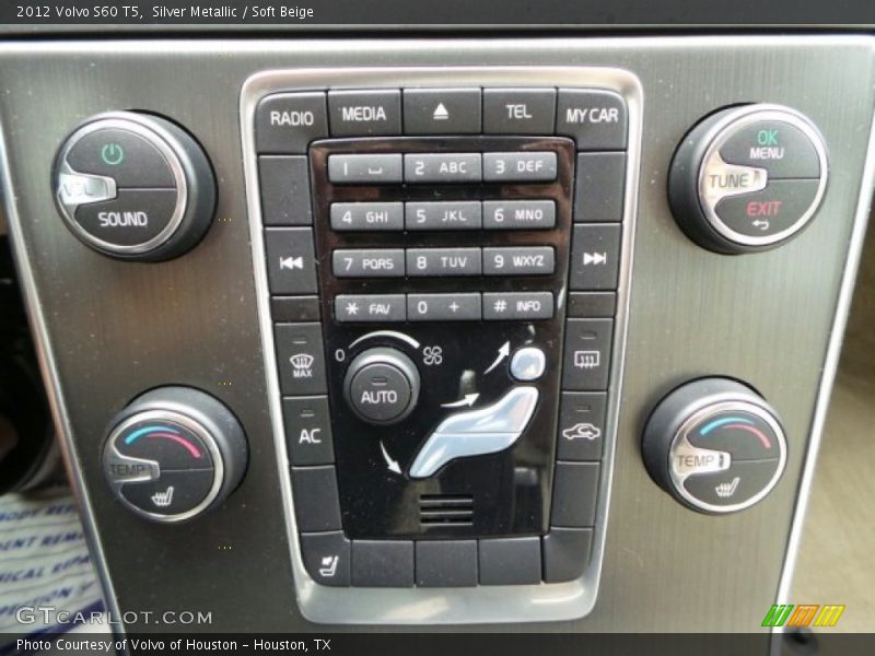 Silver Metallic / Soft Beige 2012 Volvo S60 T5