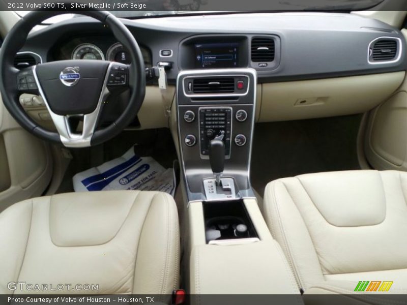 Silver Metallic / Soft Beige 2012 Volvo S60 T5