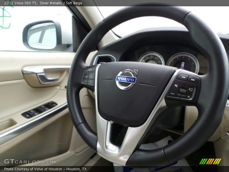 Silver Metallic / Soft Beige 2012 Volvo S60 T5
