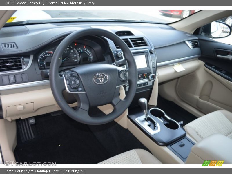 Creme Brulee Metallic / Ivory 2014 Toyota Camry LE