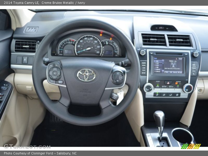 Creme Brulee Metallic / Ivory 2014 Toyota Camry LE