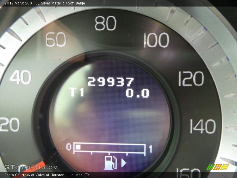 Silver Metallic / Soft Beige 2012 Volvo S60 T5