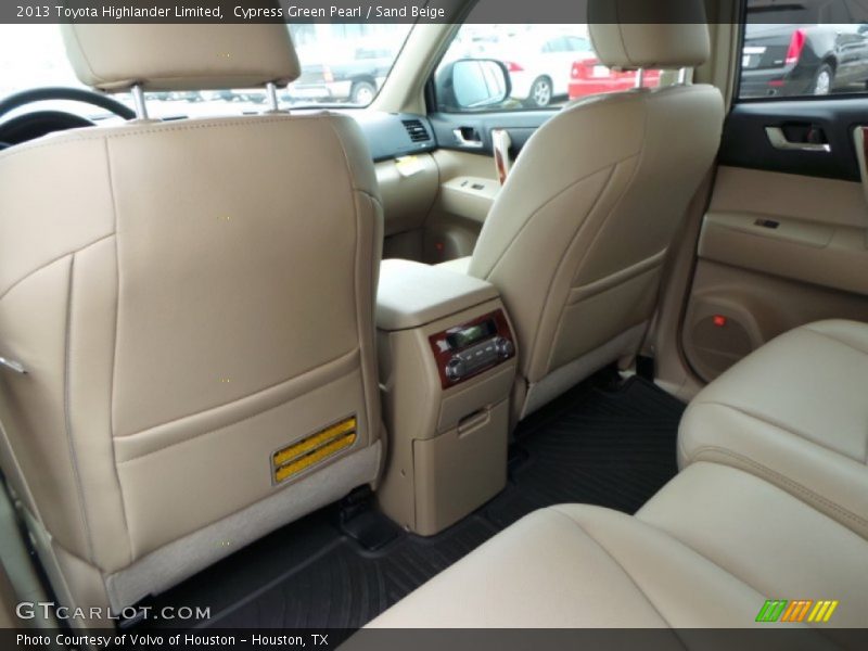 Cypress Green Pearl / Sand Beige 2013 Toyota Highlander Limited