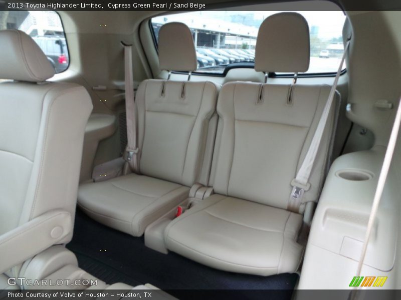 Cypress Green Pearl / Sand Beige 2013 Toyota Highlander Limited