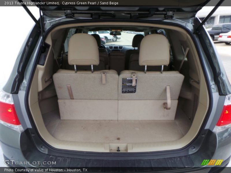 Cypress Green Pearl / Sand Beige 2013 Toyota Highlander Limited
