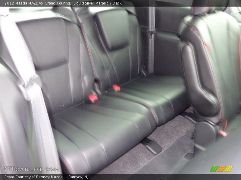 Liquid Silver Metallic / Black 2012 Mazda MAZDA5 Grand Touring