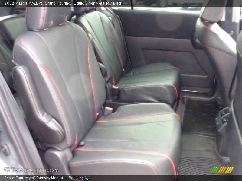 Liquid Silver Metallic / Black 2012 Mazda MAZDA5 Grand Touring