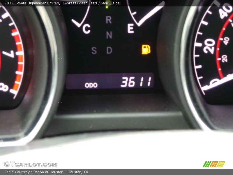 Cypress Green Pearl / Sand Beige 2013 Toyota Highlander Limited