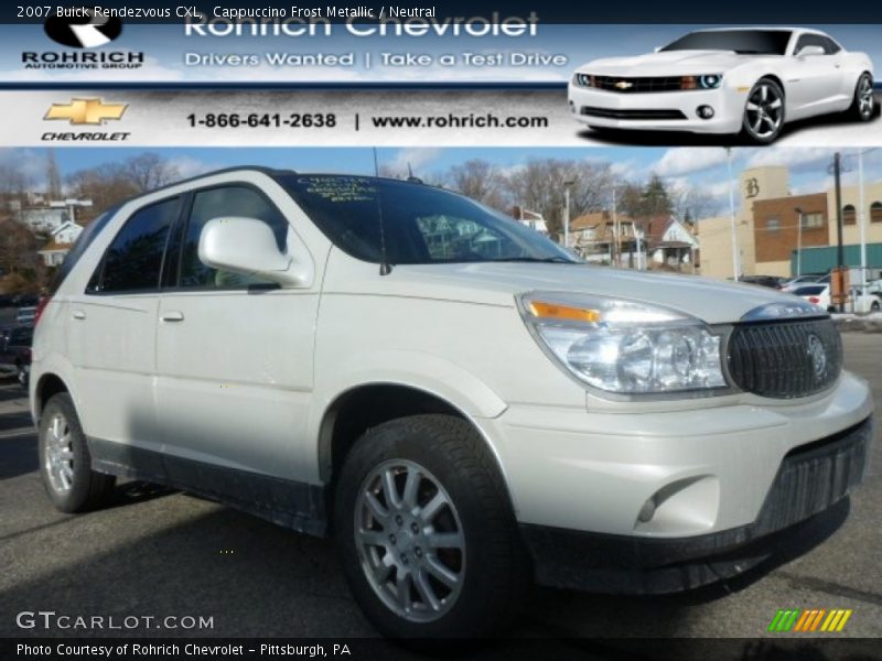 Cappuccino Frost Metallic / Neutral 2007 Buick Rendezvous CXL