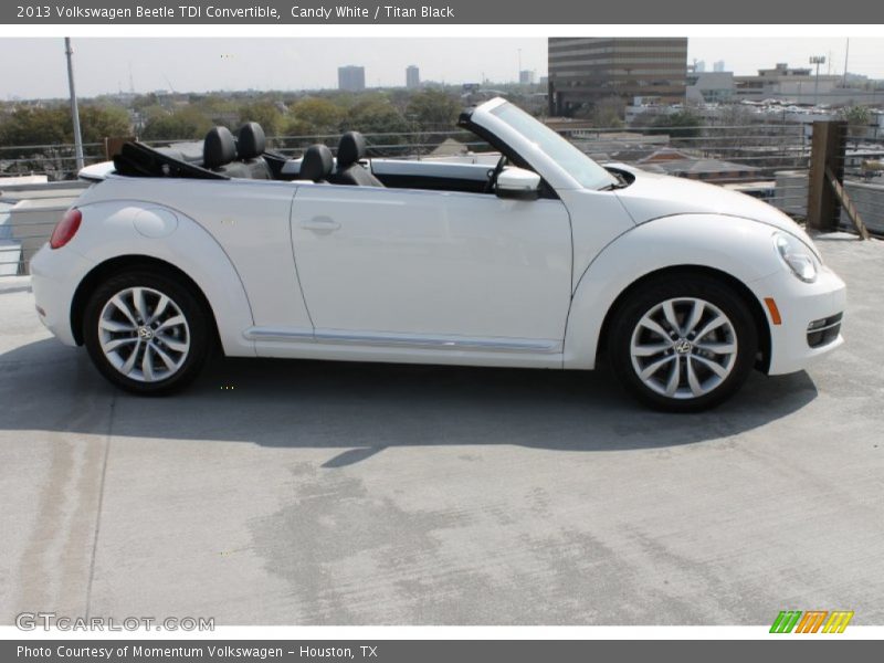 Candy White / Titan Black 2013 Volkswagen Beetle TDI Convertible