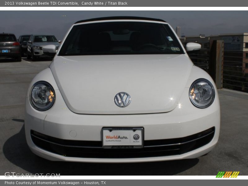 Candy White / Titan Black 2013 Volkswagen Beetle TDI Convertible